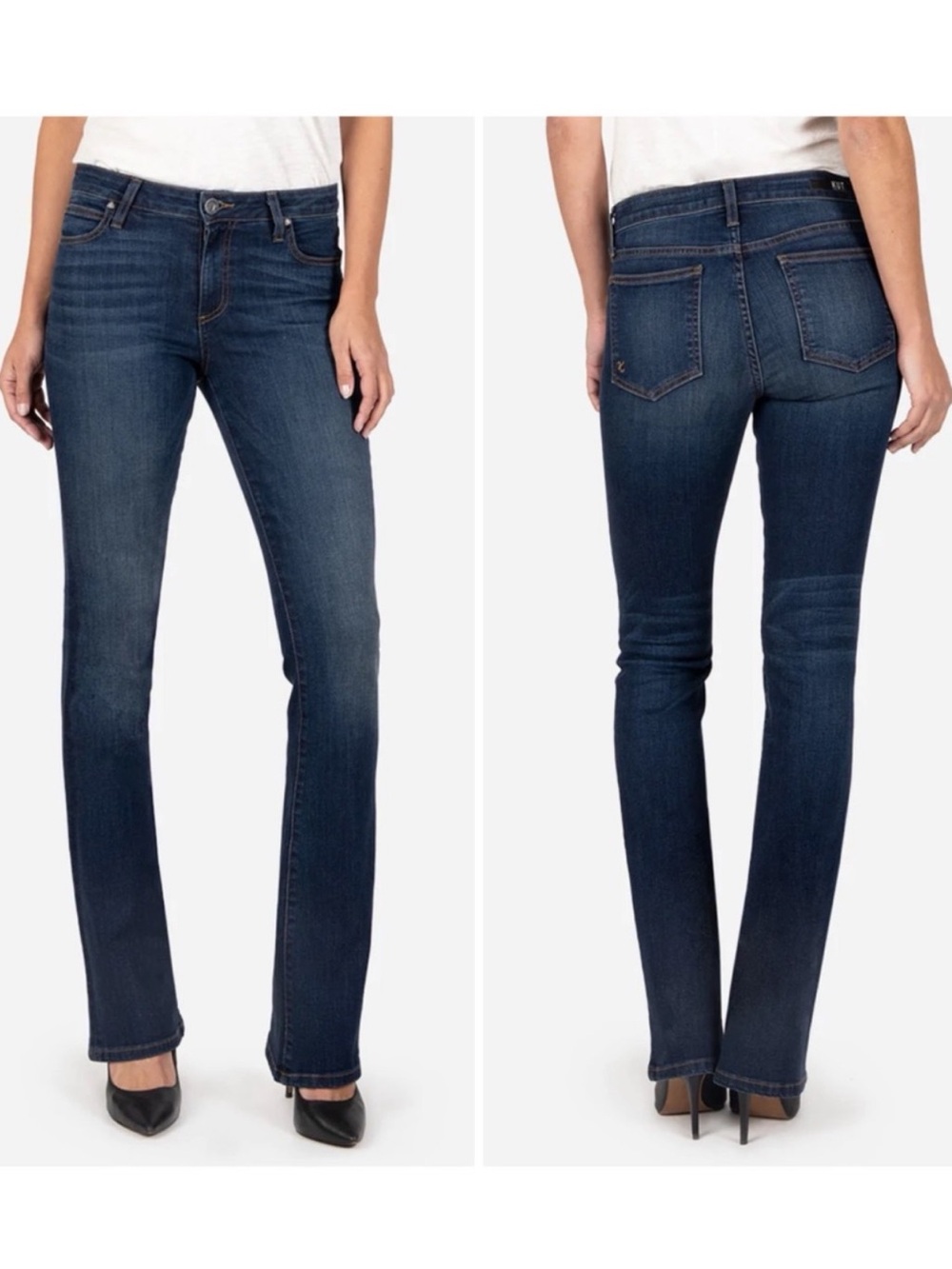 NWT Kut From The Kloth Natalie Kurvy Bootcut Jeans Size 14